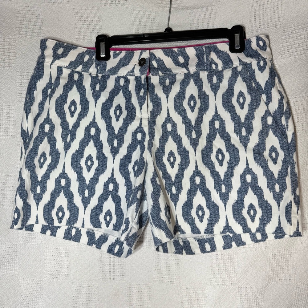 Isaac Mizrahi New York‎ Tailored Short Dotty Print Women's Size 12